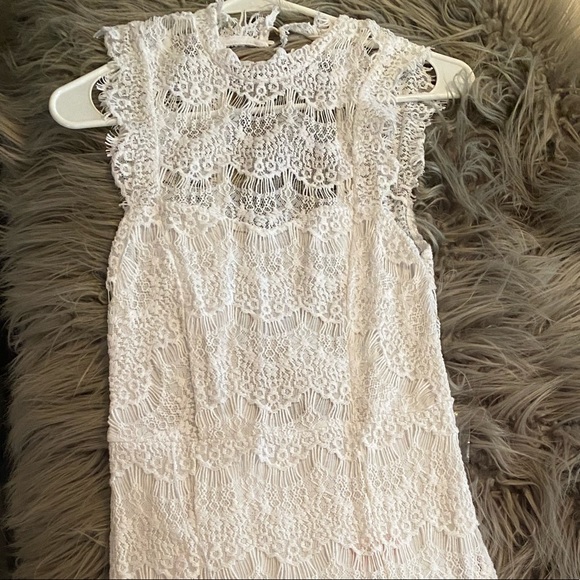 Free People lace midi dress - Picture 1 of 6